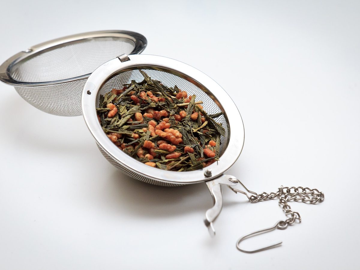 Genmaicha tea — loose leaves