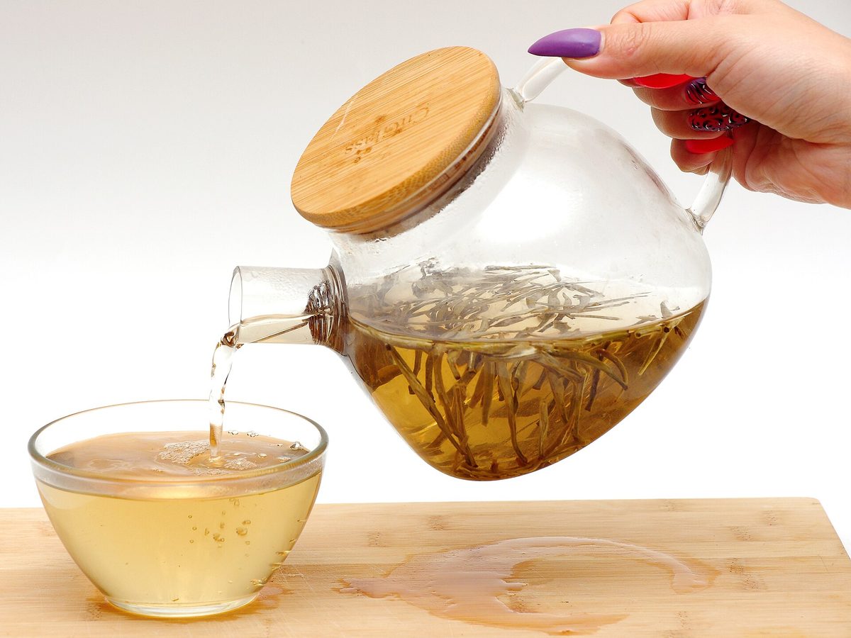Silver Needle tea — loose leaves