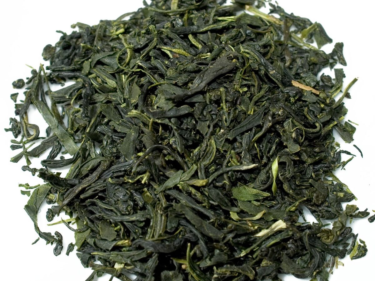 Tamaryokucha tea — loose leaves